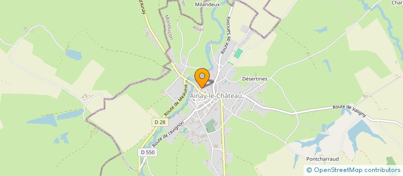 localisation de l'entreprise MONSIEUR PATRICK CHINOTTI à AINAY-LE-CHATEAU