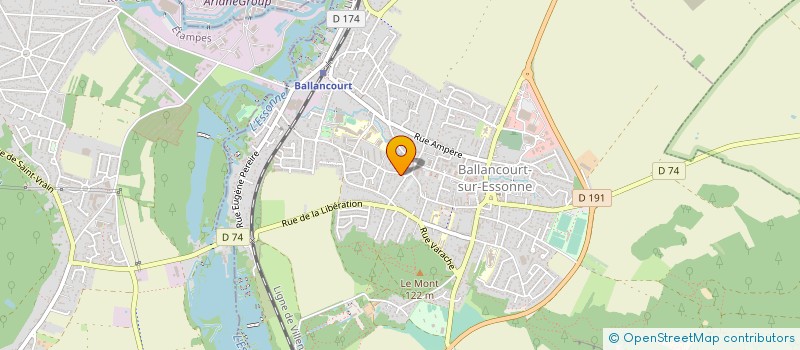 localisation de l'entreprise MONSIEUR PATRICK CHISIN à BALLANCOURT-SUR-ESSONNE