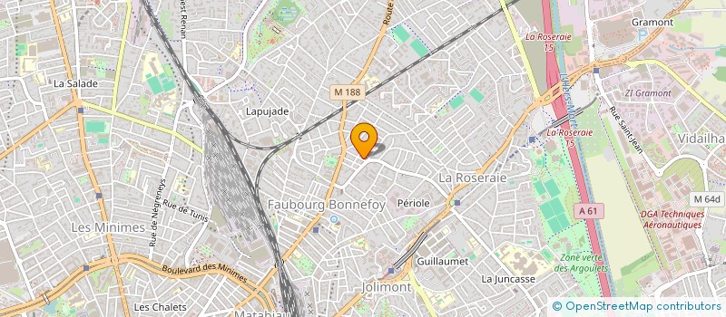 localisation de l'entreprise MONSIEUR PATRICK CHOLLET à TOULOUSE
