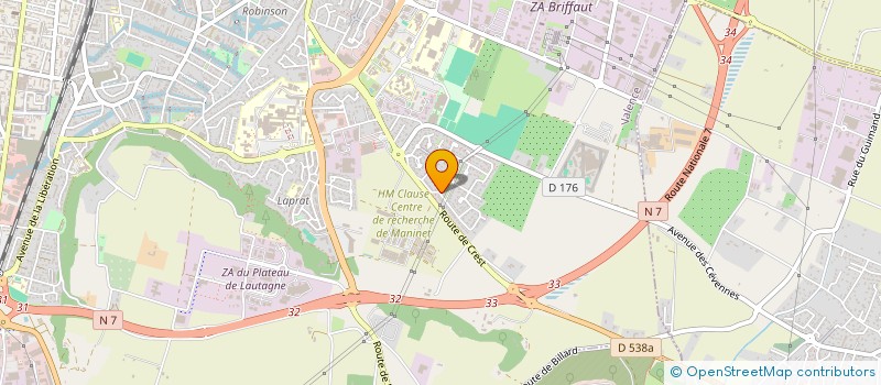 localisation de l'entreprise MONSIEUR PATRICK CHOMEL  VALENCE