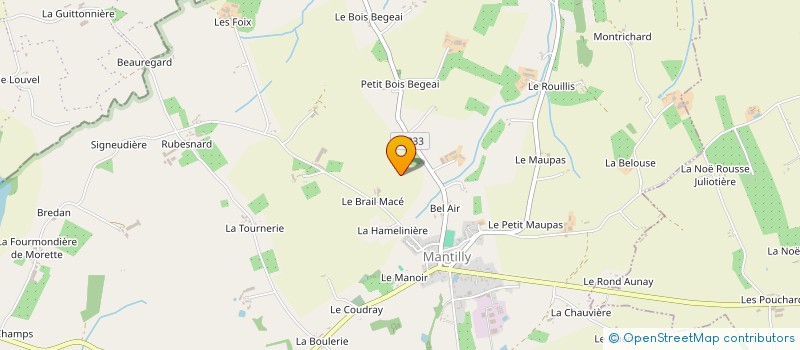 localisation de l'entreprise MONSIEUR PATRICK CHOPIN à SAINT-MARS D EGRENNE