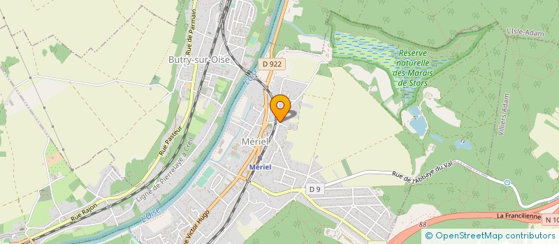 localisation de l'entreprise MONSIEUR PATRICK CIERLOT à MERIEL
