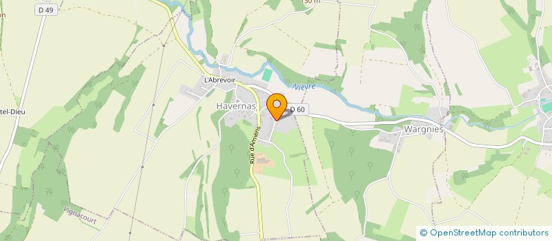 localisation de l'entreprise MONSIEUR PATRICK CLAEYS  HAVERNAS
