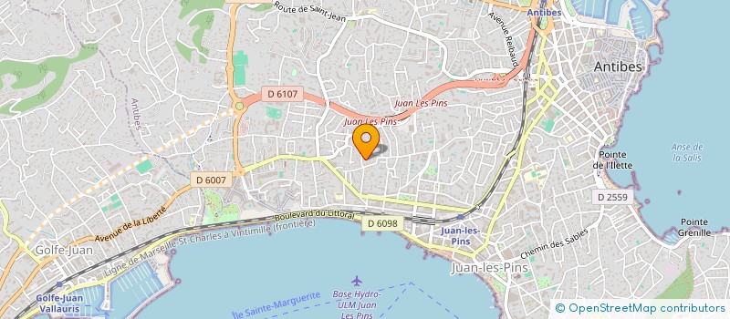 localisation de l'entreprise MONSIEUR PATRICK CLAUDE PHILIP à ANTIBES