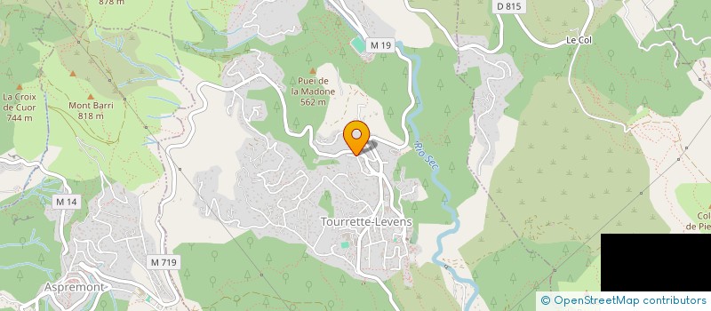 localisation de l'entreprise MONSIEUR PATRICK CLAUDE THIERREE  TOURRETTE-LEVENS