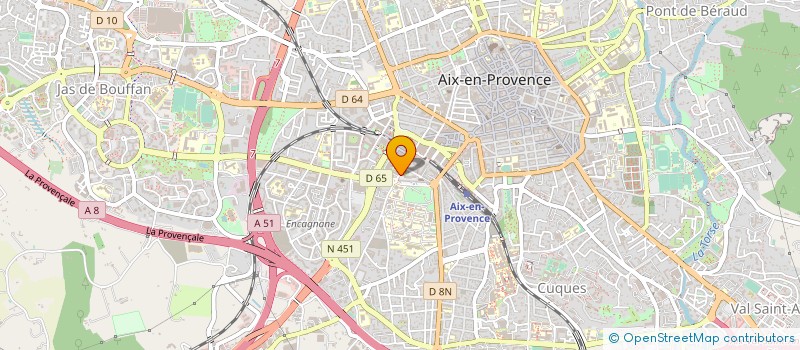 localisation de l'entreprise MONSIEUR PATRICK CLAUDEL  AIX-EN-PROVENCE