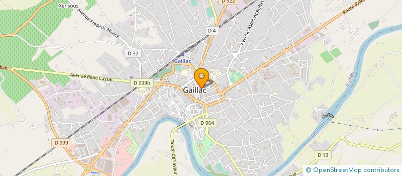 localisation de l'entreprise MONSIEUR PATRICK CLAVEL  GAILLAC