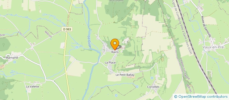 localisation de l'entreprise MONSIEUR PATRICK CLEAU  JONCY