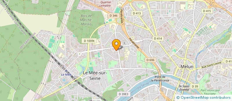 localisation de l'entreprise MONSIEUR PATRICK CLOSE  LE MEE-SUR-SEINE