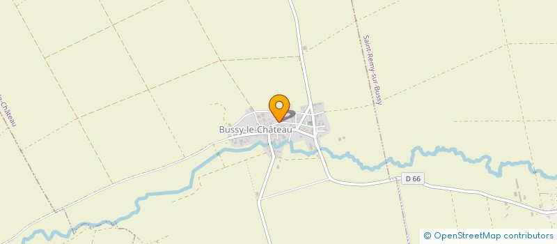 localisation de l'entreprise MONSIEUR PATRICK CODDEVILLE  BUSSY-LE-CHATEAU