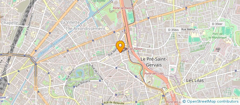 localisation de l'entreprise MONSIEUR PATRICK COHEN  PARIS