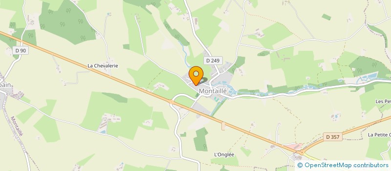 localisation de l'entreprise MONSIEUR PATRICK COHIN  MONTAILLE