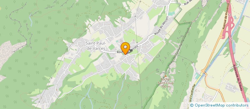 localisation de l'entreprise MONSIEUR PATRICK COILLARD  SAINT-PAUL-DE-VARCES