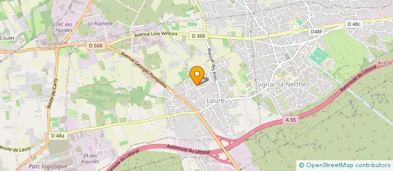 localisation de l'entreprise MONSIEUR PATRICK COISSARD  GIGNAC-LA-NERTHE