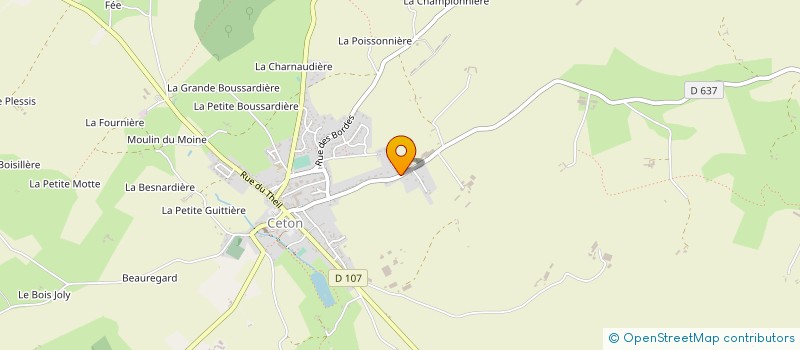 localisation de l'entreprise MONSIEUR PATRICK COLELLA à CETON