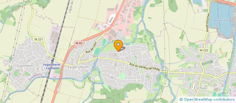 localisation de l'entreprise MONSIEUR PATRICK COLLEDANI  FEGERSHEIM