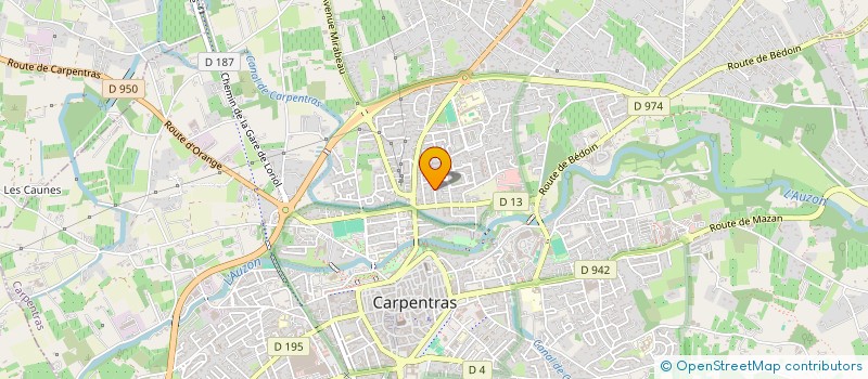 localisation de l'entreprise MONSIEUR PATRICK COLLET à CARPENTRAS