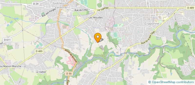 localisation de l'entreprise MONSIEUR PATRICK COLOMB  GREZIEU-LA-VARENNE