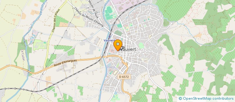 localisation de l'entreprise MONSIEUR PATRICK COLOMB à VAUVERT