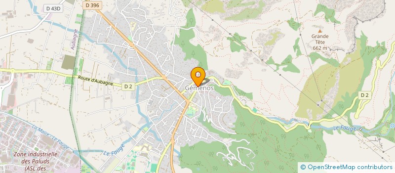 localisation de l'entreprise MONSIEUR PATRICK COLOMBO  GEMENOS