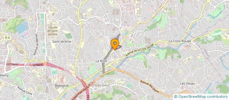 localisation de l'entreprise MONSIEUR PATRICK COLONNA  MARSEILLE