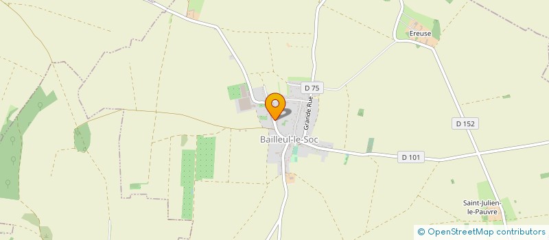 localisation de l'entreprise MONSIEUR PATRICK COMELLI  BAILLEUL-LE-SOC