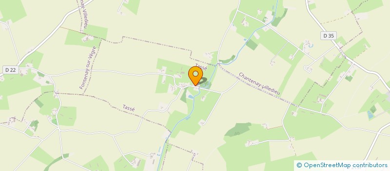 localisation de l'entreprise MONSIEUR PATRICK COMPAIN  NOYEN-SUR-SARTHE