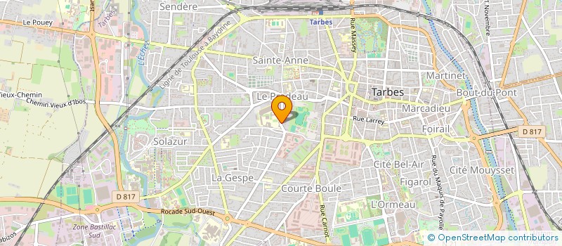 localisation de l'entreprise MONSIEUR PATRICK CONDOM à TARBES
