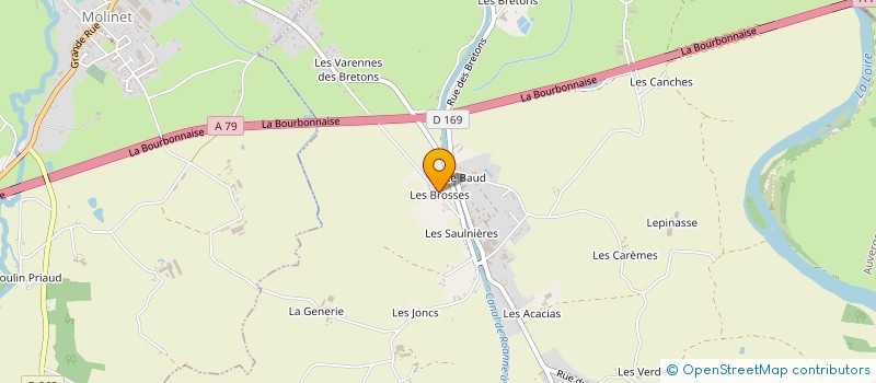 localisation de l'entreprise MONSIEUR PATRICK CONION  CHASSENARD