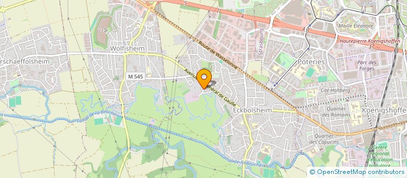 localisation de l'entreprise MONSIEUR PATRICK CONRATH  ECKBOLSHEIM