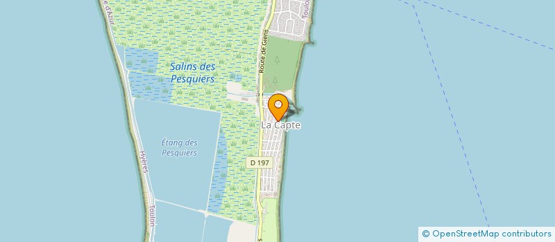 localisation de l'entreprise MONSIEUR PATRICK CONSTANS à HYERES