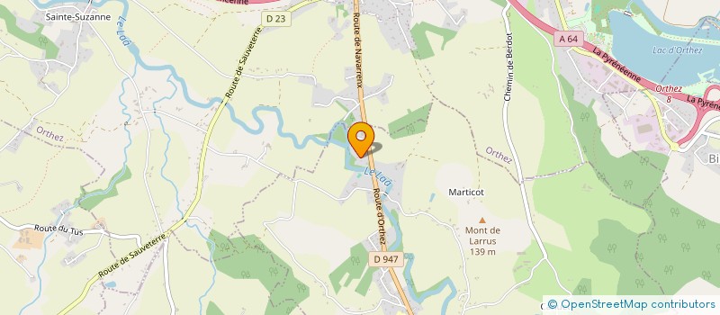 localisation de l'entreprise MONSIEUR PATRICK CONSTANT  LAA-MONDRANS