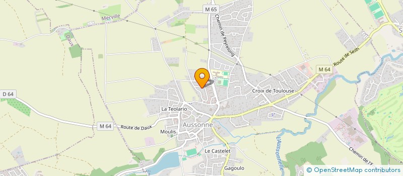localisation de l'entreprise MONSIEUR PATRICK CONTI à AUSSONNE