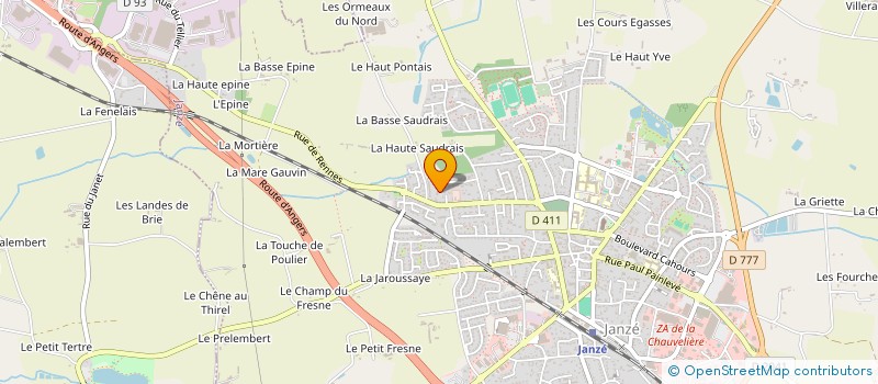 localisation de l'entreprise MONSIEUR PATRICK CORDELIER  JANZE