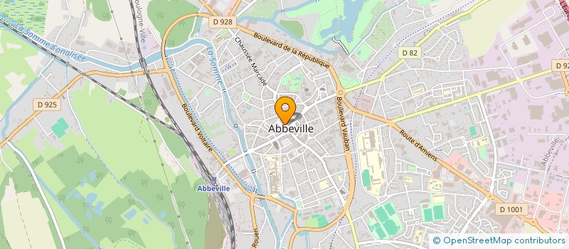 localisation de l'entreprise MONSIEUR PATRICK CORDELLIER à ABBEVILLE