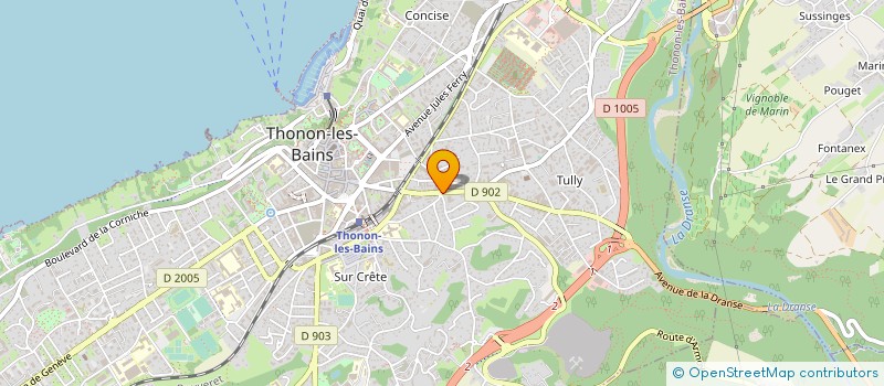 localisation de l'entreprise MONSIEUR PATRICK CORNU à ALLINGES