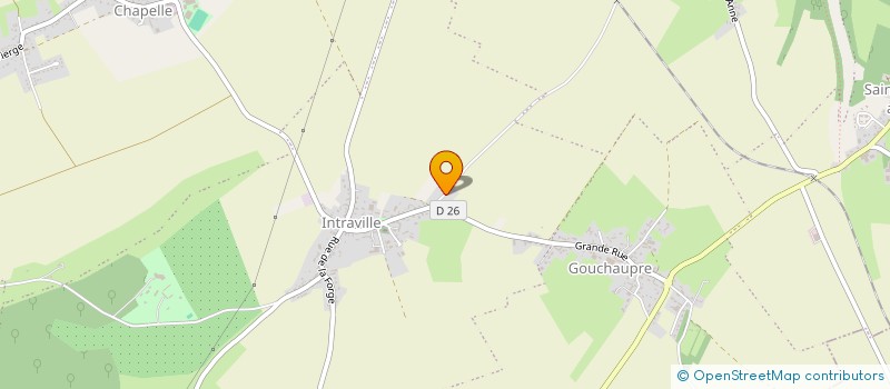 localisation de l'entreprise MONSIEUR PATRICK COSSIN  BELLENGREVILLE