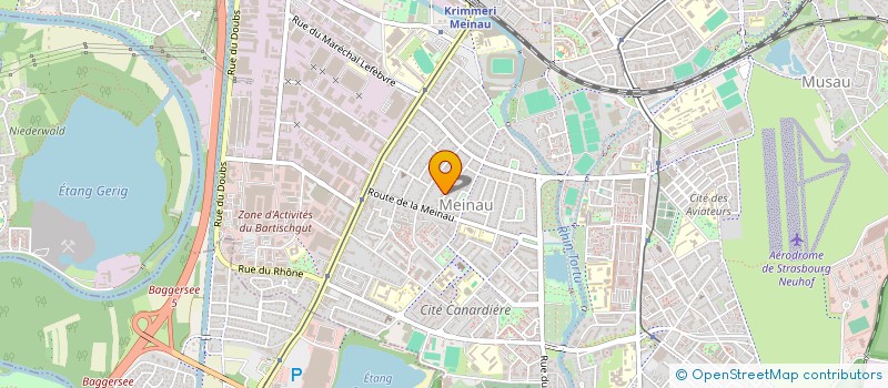localisation de l'entreprise MONSIEUR PATRICK COSSON à STRASBOURG