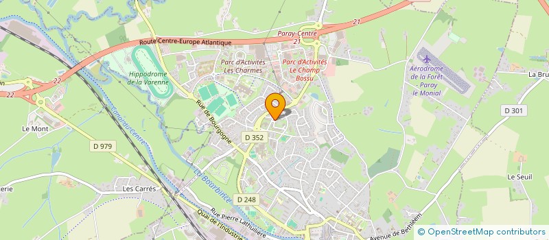 localisation de l'entreprise MONSIEUR PATRICK COSTA  PARAY-LE-MONIAL