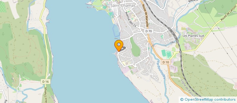 localisation de l'entreprise MONSIEUR PATRICK COSTANZO  SAINT-CHAMAS