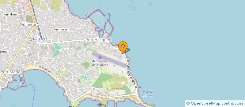 localisation de l'entreprise MONSIEUR PATRICK COULANGE à QUIBERON