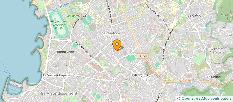 localisation de l'entreprise MONSIEUR PATRICK COULON  MARSEILLE