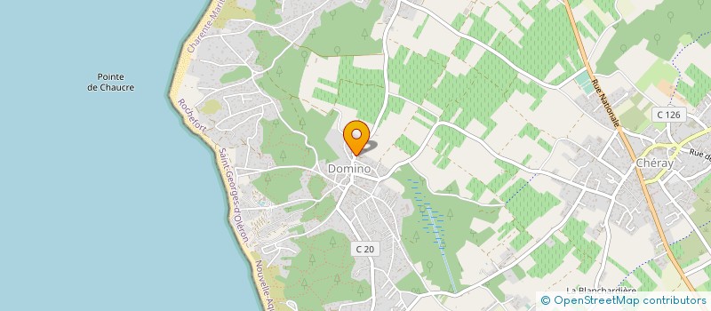 localisation de l'entreprise MONSIEUR PATRICK COUPET  SAINT-GEORGES-D'OLERON