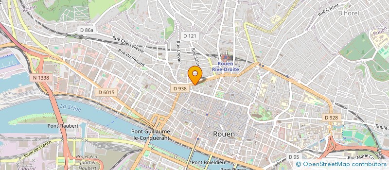 localisation de l'entreprise MONSIEUR PATRICK COURBE  ROUEN