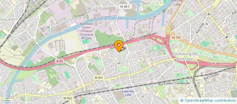 localisation de l'entreprise MONSIEUR PATRICK COURTEAUX  LOOS