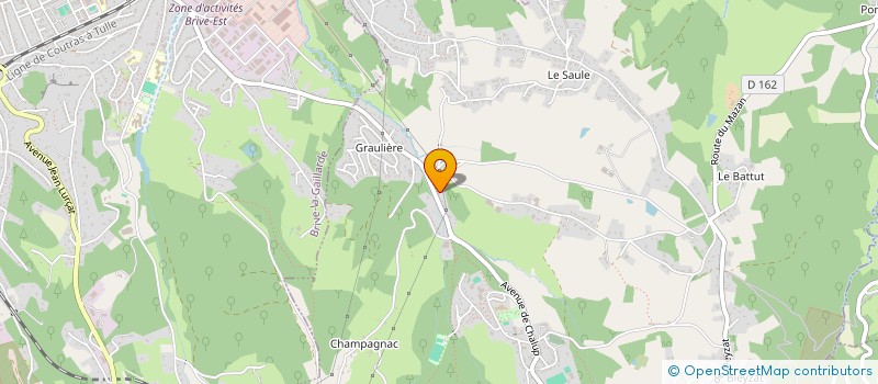 localisation de l'entreprise MONSIEUR PATRICK COURTINES à COSNAC