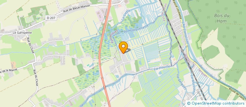 localisation de l'entreprise MONSIEUR PATRICK COUSIN  BAYENGHEM-LES-EPERLECQUES