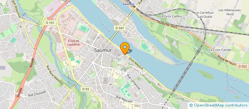 localisation de l'entreprise MONSIEUR PATRICK COUTANT  SAUMUR