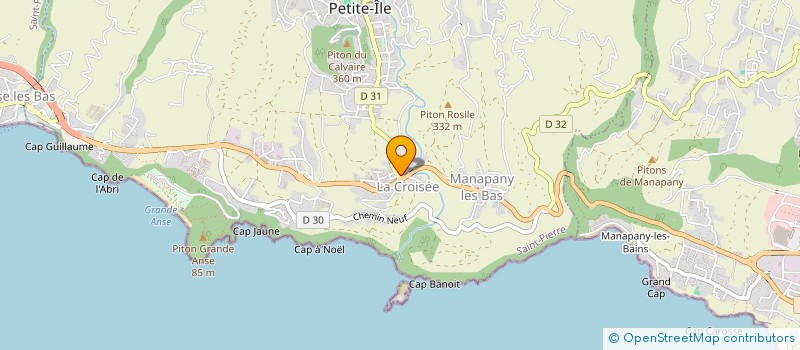 localisation de l'entreprise MONSIEUR PATRICK COVINDIN SIRANIN à PETITE-ILE