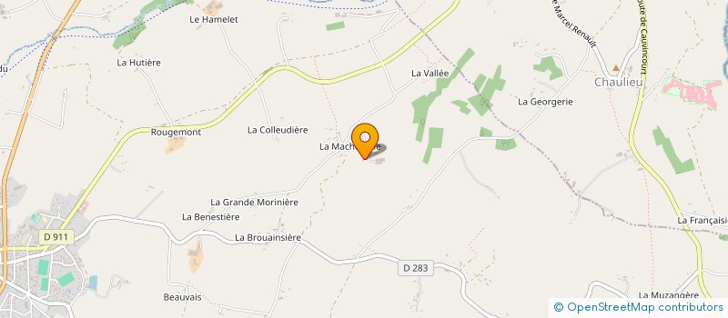 localisation de l'entreprise MONSIEUR PATRICK CRAPART  GATHEMO